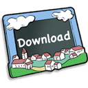 download,descending,fall,decrease,down,descend icon