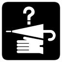and, found, lost svg vector icon