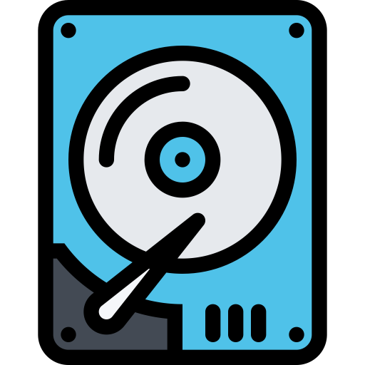 Hdd svg vector icon