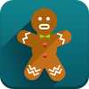 man cookies, new year icon