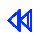 audio, back, control, media, music, play, rewind svg vector icon