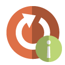 reload,info icon