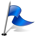 flag,rightblue icon