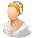 bride, wedding icon