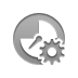 timer,gear icon