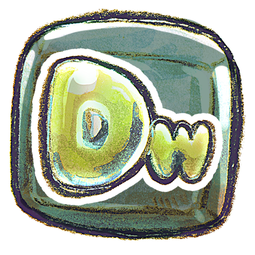 adobe, dreamweaver, square icon
