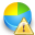 error, piechart icon
