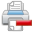 print,delete,del,remove,printer icon