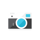 camera, front svg vector icon