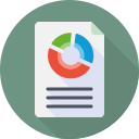 chart, doc, document, report svg vector icon