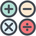 accounting, calculate, calculation, calculator, general, math, office svg vector icon