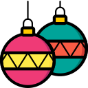 baubles, christmas, xmas svg vector icon