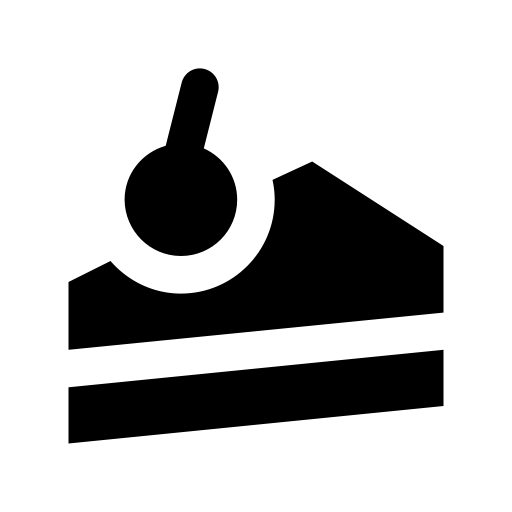 Cake svg vector icon