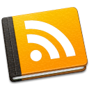 book, rss icon