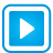 basic, blue, right, toggle icon
