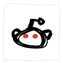 reddit,white icon