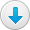 base, button, down icon