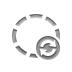 selection,elliptical,refresh icon