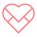 dating, heart, love, mail, valentine, wedding svg vector icon