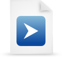 blue, document, file, paper icon