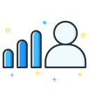 employee, job, level, seeker, unemployee, work svg vector icon