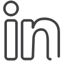 draw, drawn, line, linkedin, sketch, social media svg vector icon