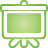 basic, green, presentation icon