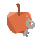 teacher,day,key icon