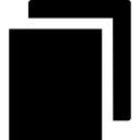 copy, duplicate, layer, layout svg vector icon