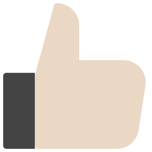 Emot Color Like svg vector icon