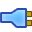 in, plug icon