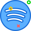 brand, logo, network, social, spotify svg vector icon