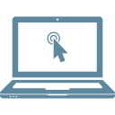 computer, device, laptop, macbook, monitor, notebook, technology svg vector icon