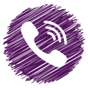 media, social, viber svg vector icon