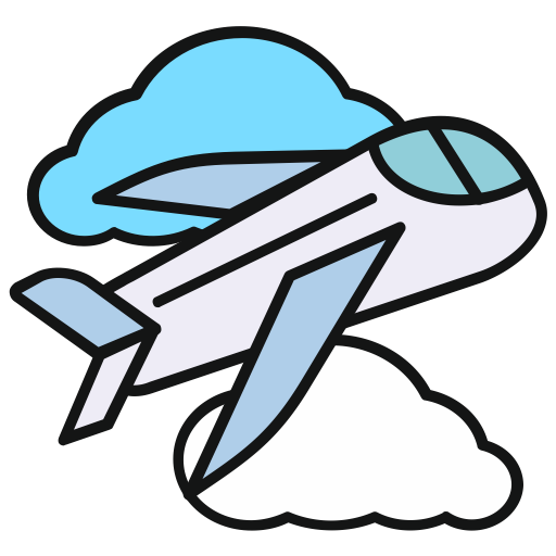 Aircraft svg vector icon