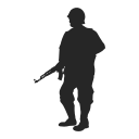 alert, army, high, military, person svg vector icon