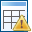 error, table icon