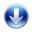 down,descend,download,fall,decrease,descending icon