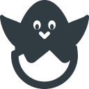 broken, chicken, egg svg vector icon
