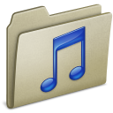 lightbrown,music icon