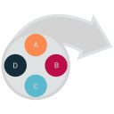 analysis, chart, infographic, stats svg vector icon