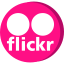 connection, flickr, media, network, social, web svg vector icon