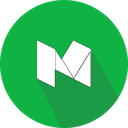 logo, medium, social network icon