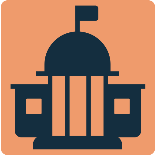 Fortress svg vector icon