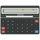 calculator, math, value svg vector icon