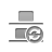 distribute,vertica,bottom,refresh icon
