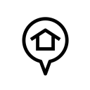 general, home, home position, house, location, position svg vector icon