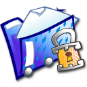 folder, locked icon