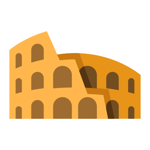 Colosseum svg vector icon