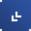 arrow, down, left icon